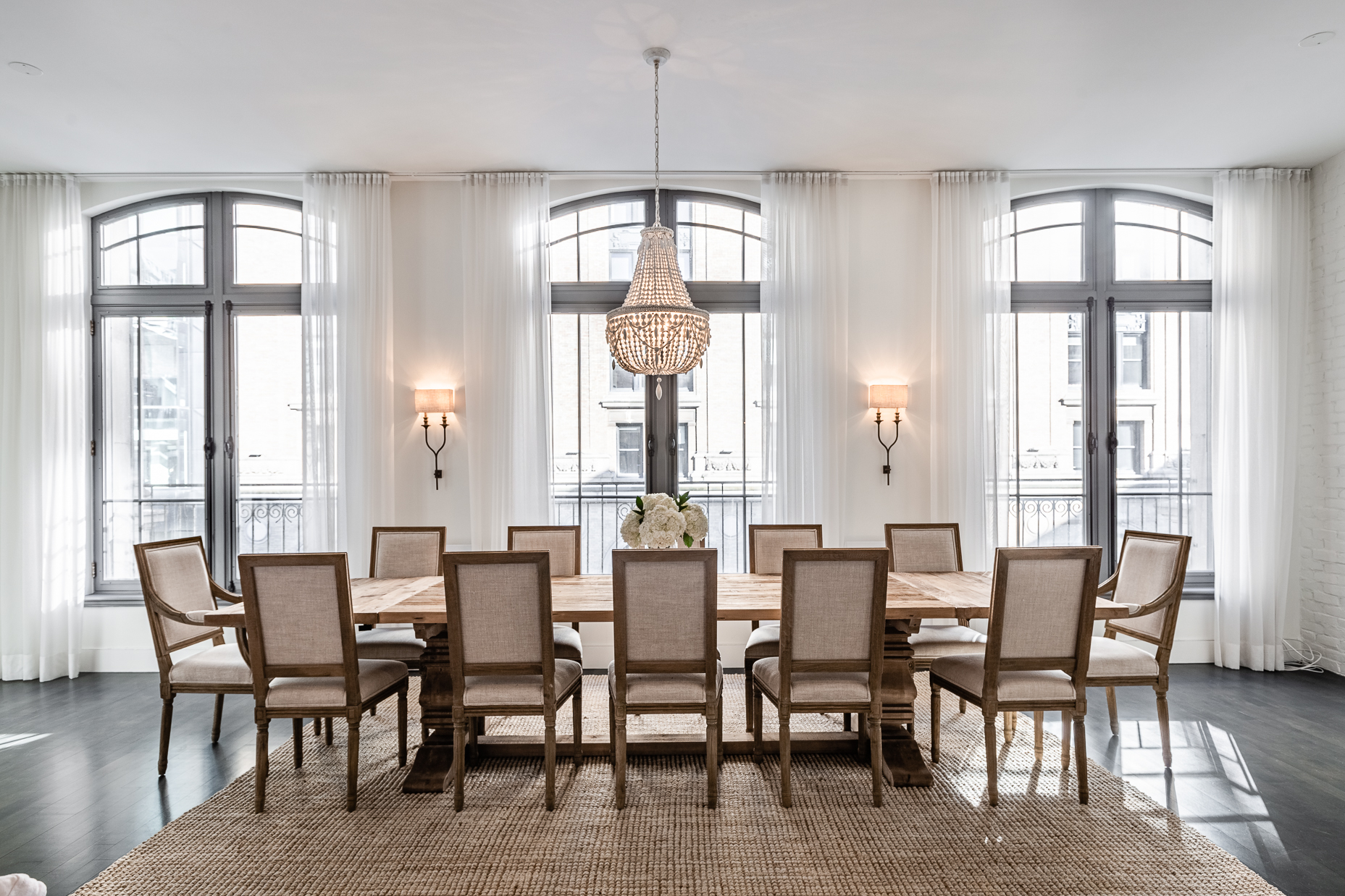 Elegant interior designed by Ashley Erika Interiors